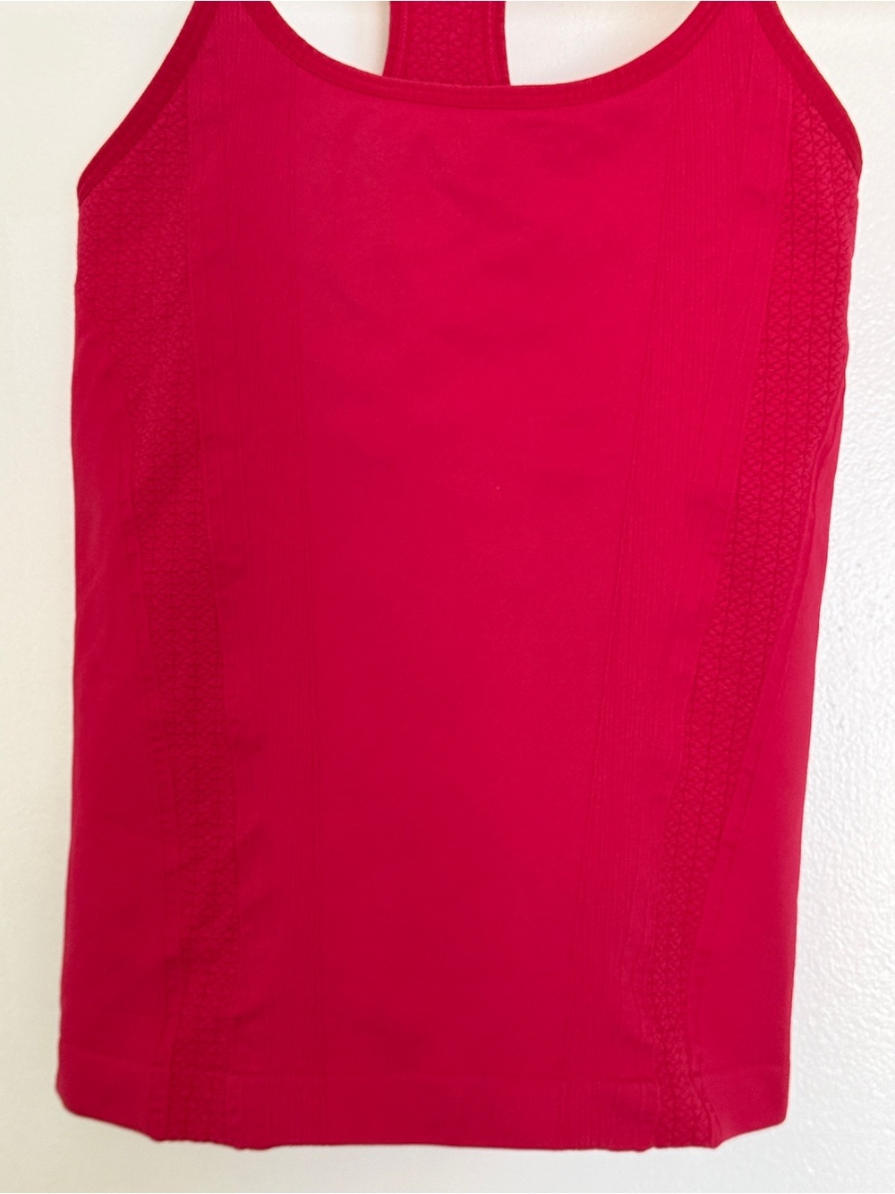 NUX Red Racerback Tank Top - Picture 5 of 5